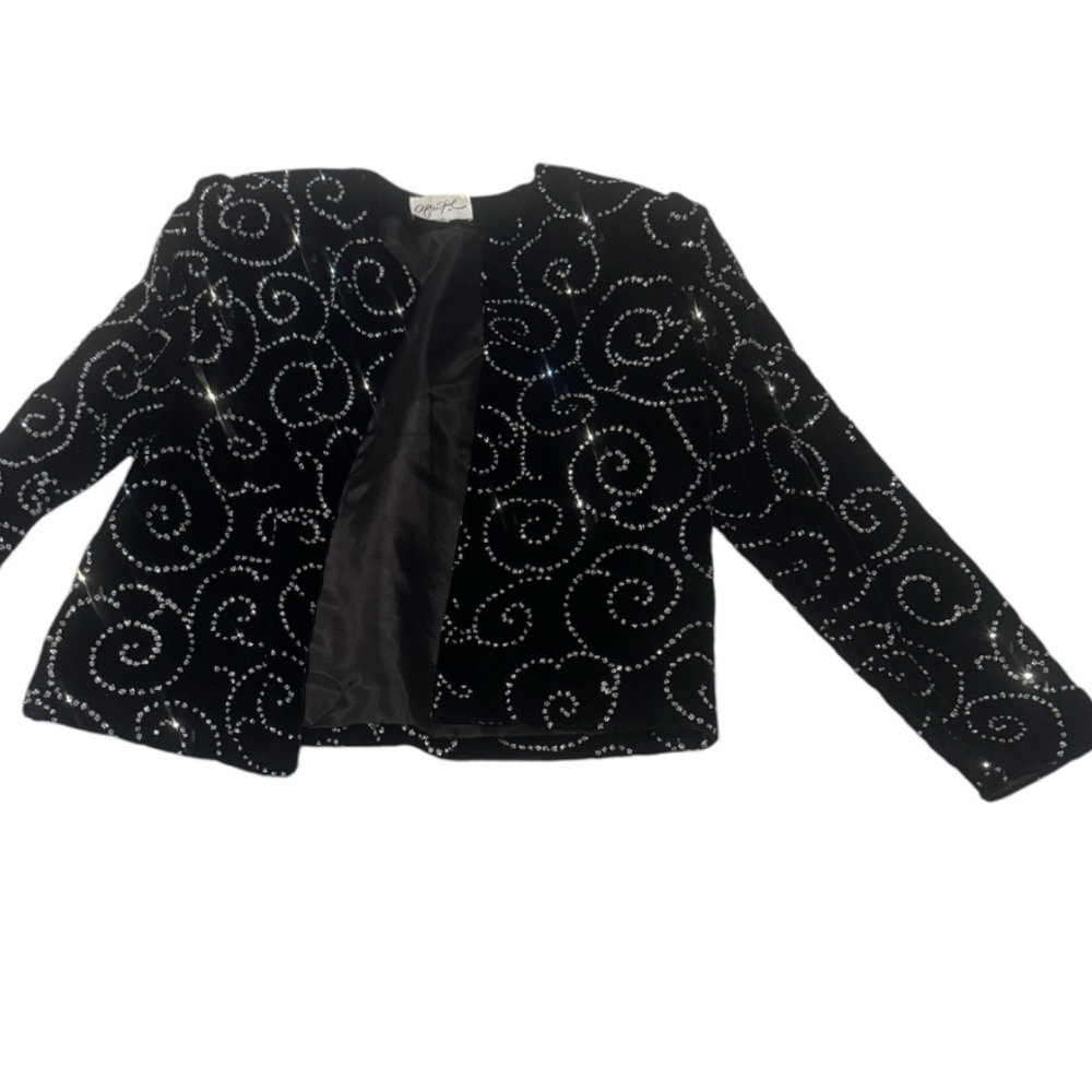 Vintage Velvet Evening Jacket